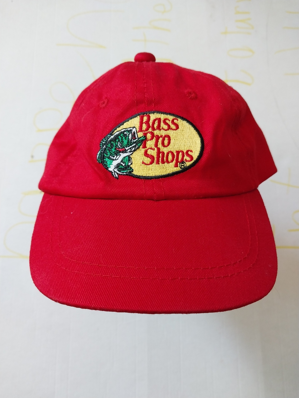 Bass Pro Shops Baby Red Cap Embroidered Logo